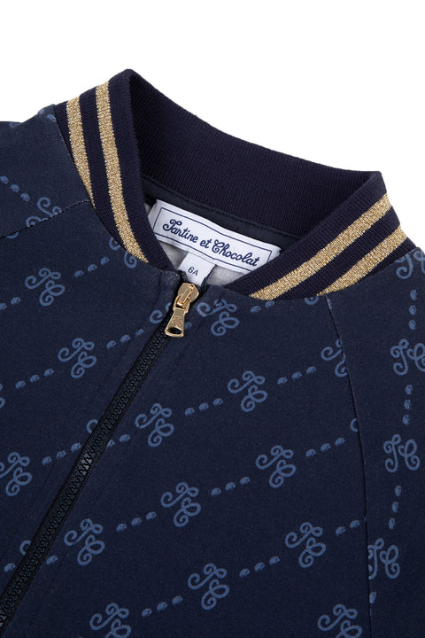 Jacket - Monogramme Navy - Image principale