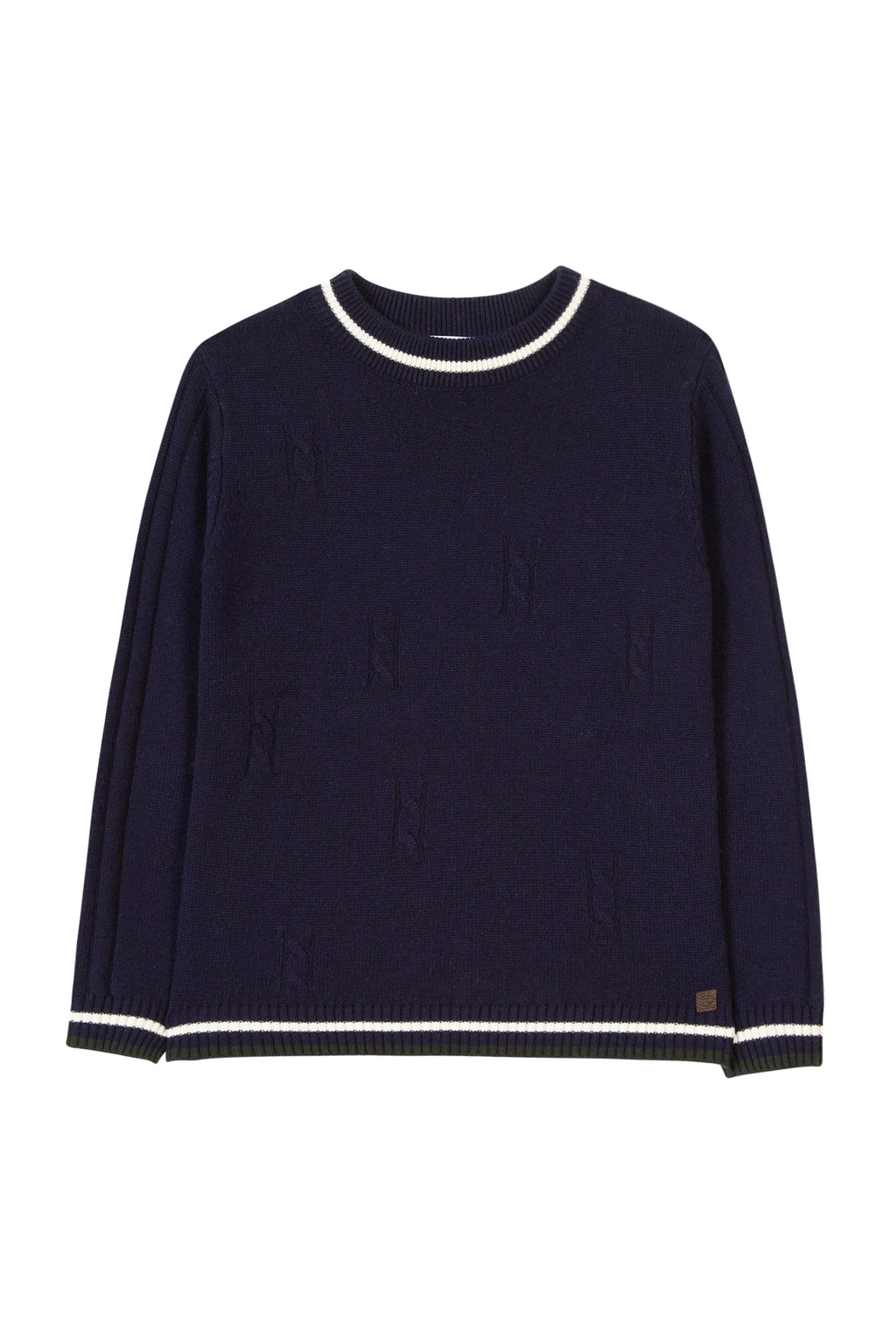 Sweater - Navy Knitwear