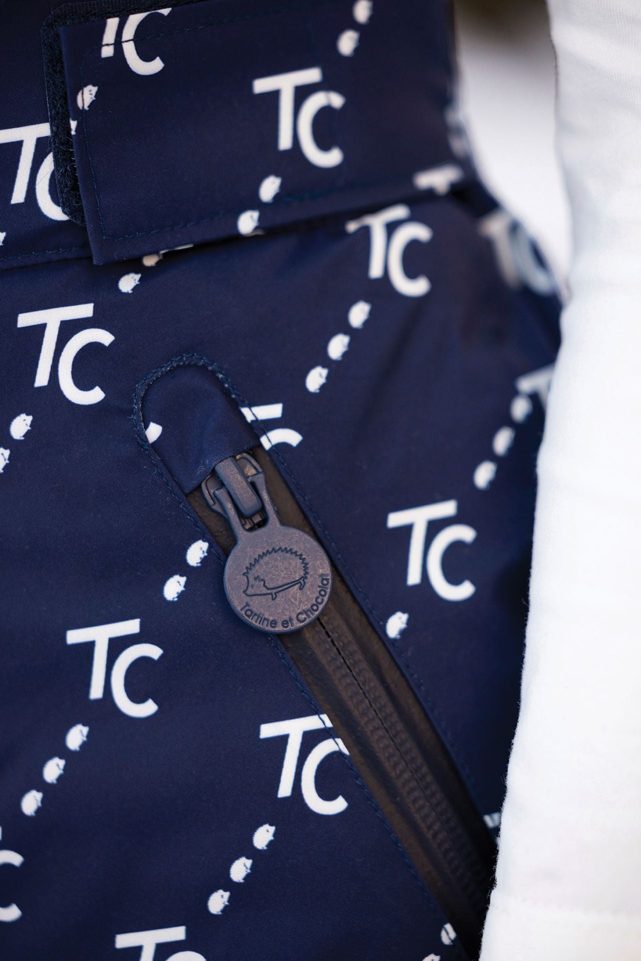 Skihosen - TC Monogramm Marineblau