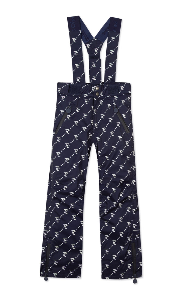 Skihose - TC Monogramm marineblau - Image principale