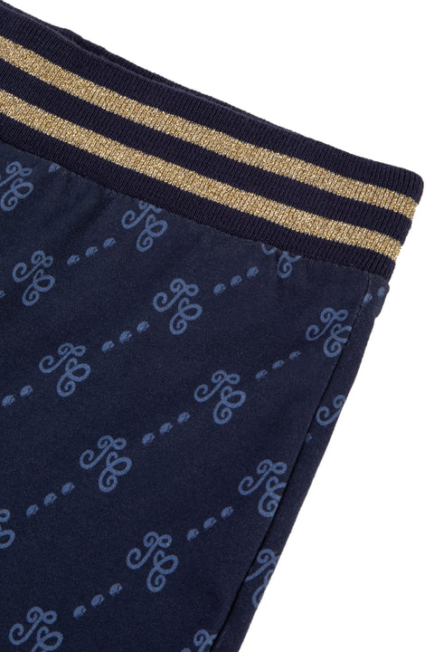 Trousers - Navy TC monogram - Image principale