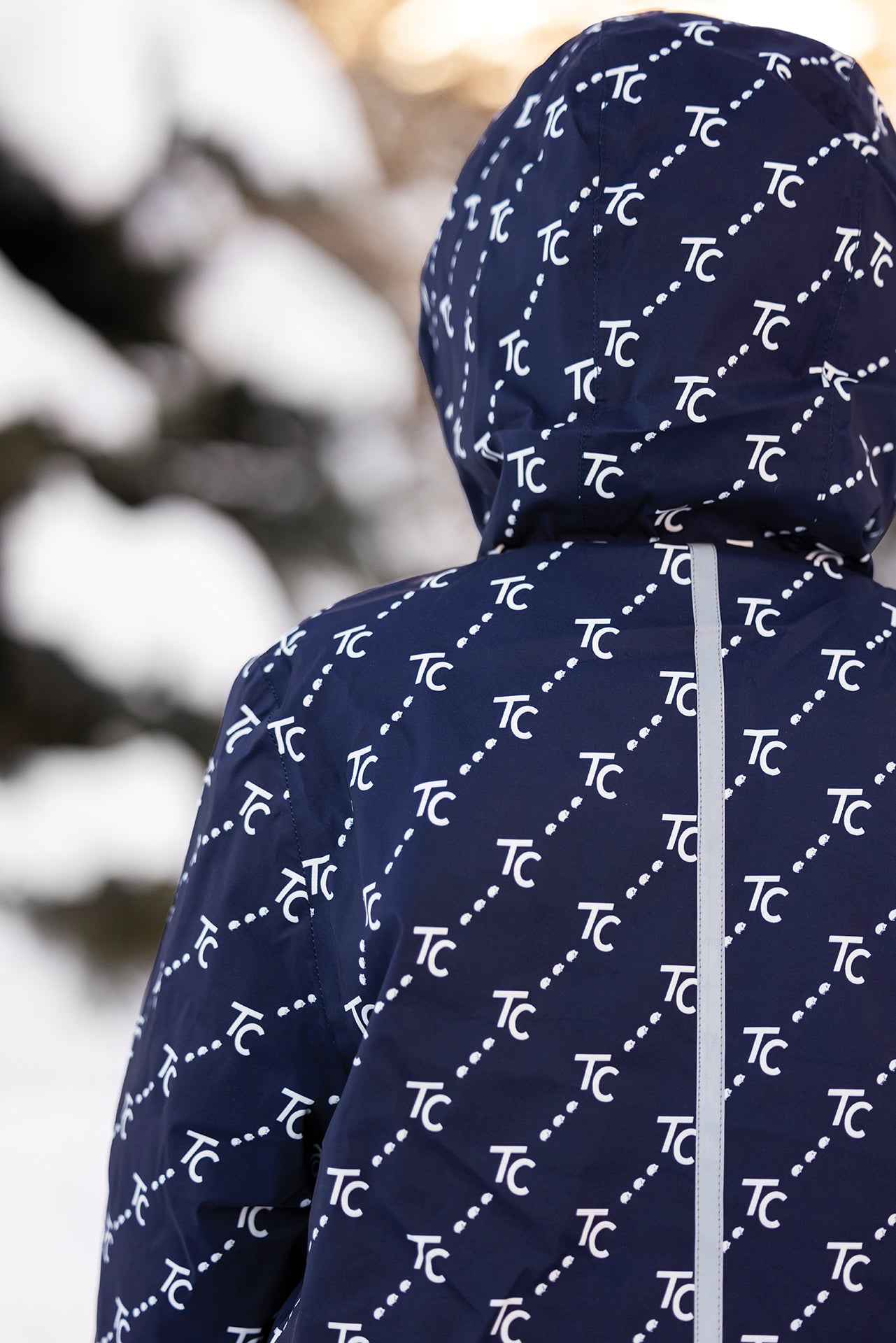 Ski Parka - TC monogram Navy