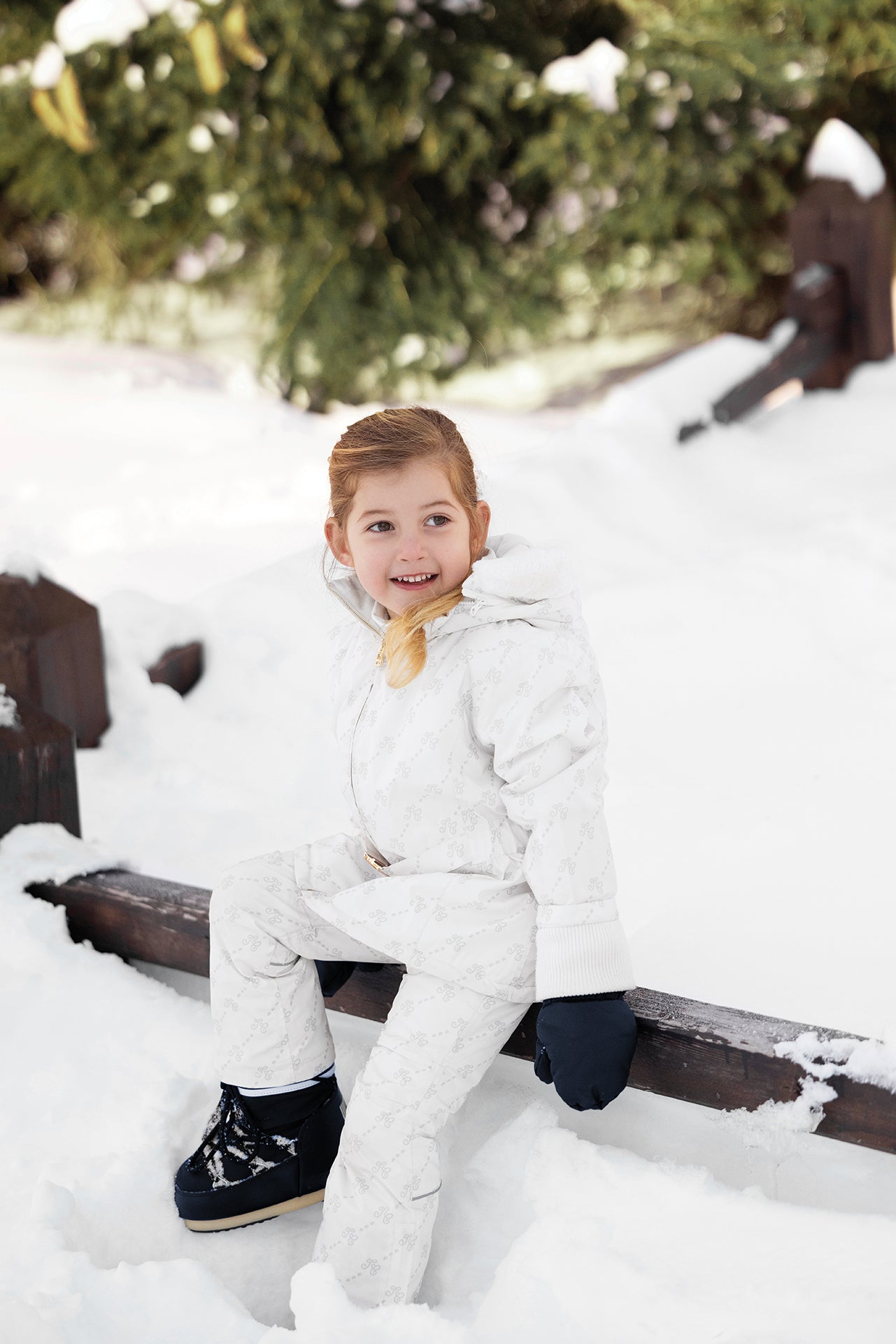 Ski Parka - TC monogram verbrijzeling