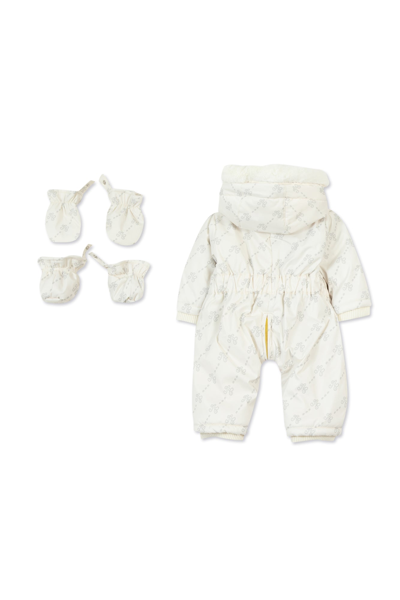 Onesie - Ecru TC monogram
