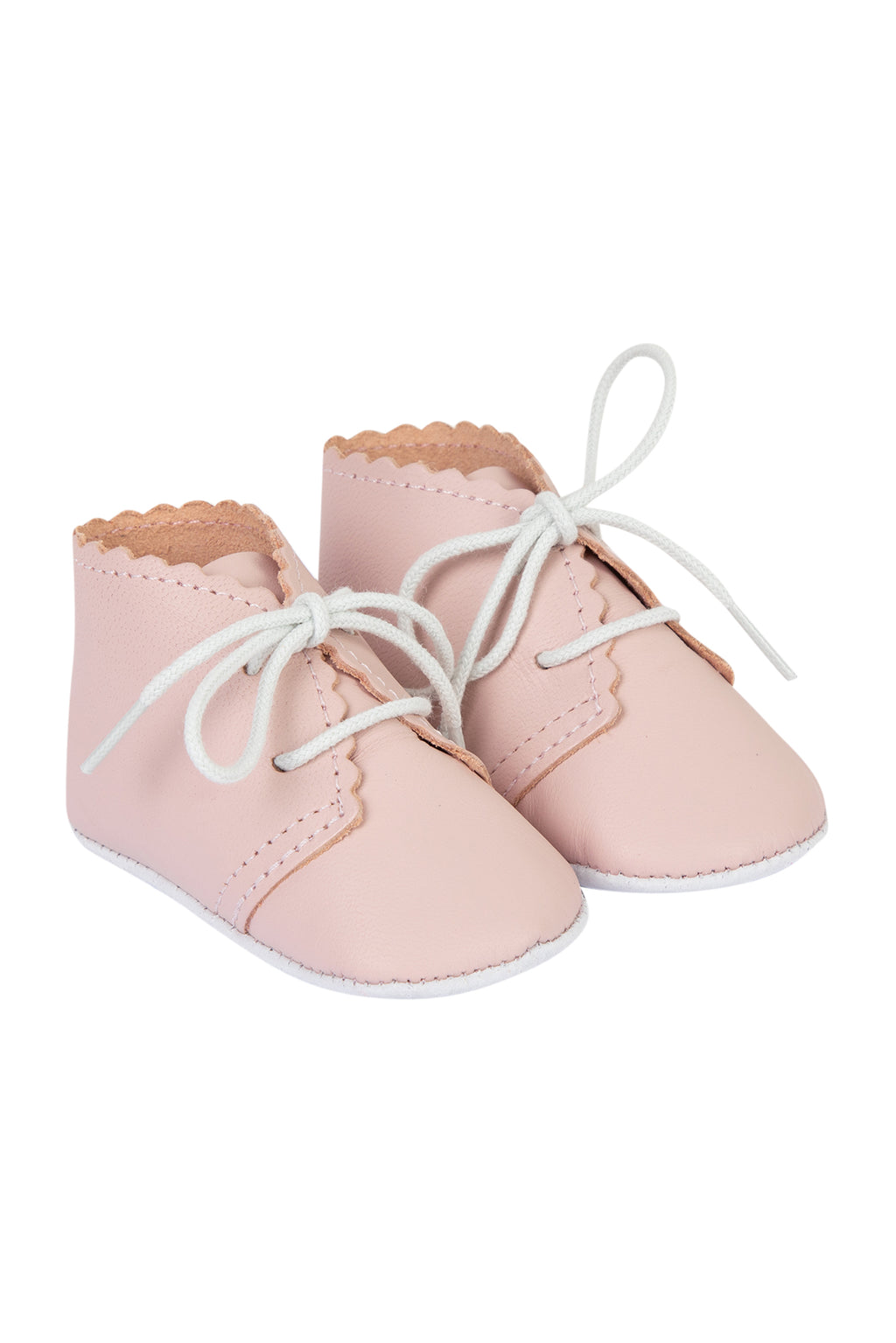 Slippers - Peach patent leather