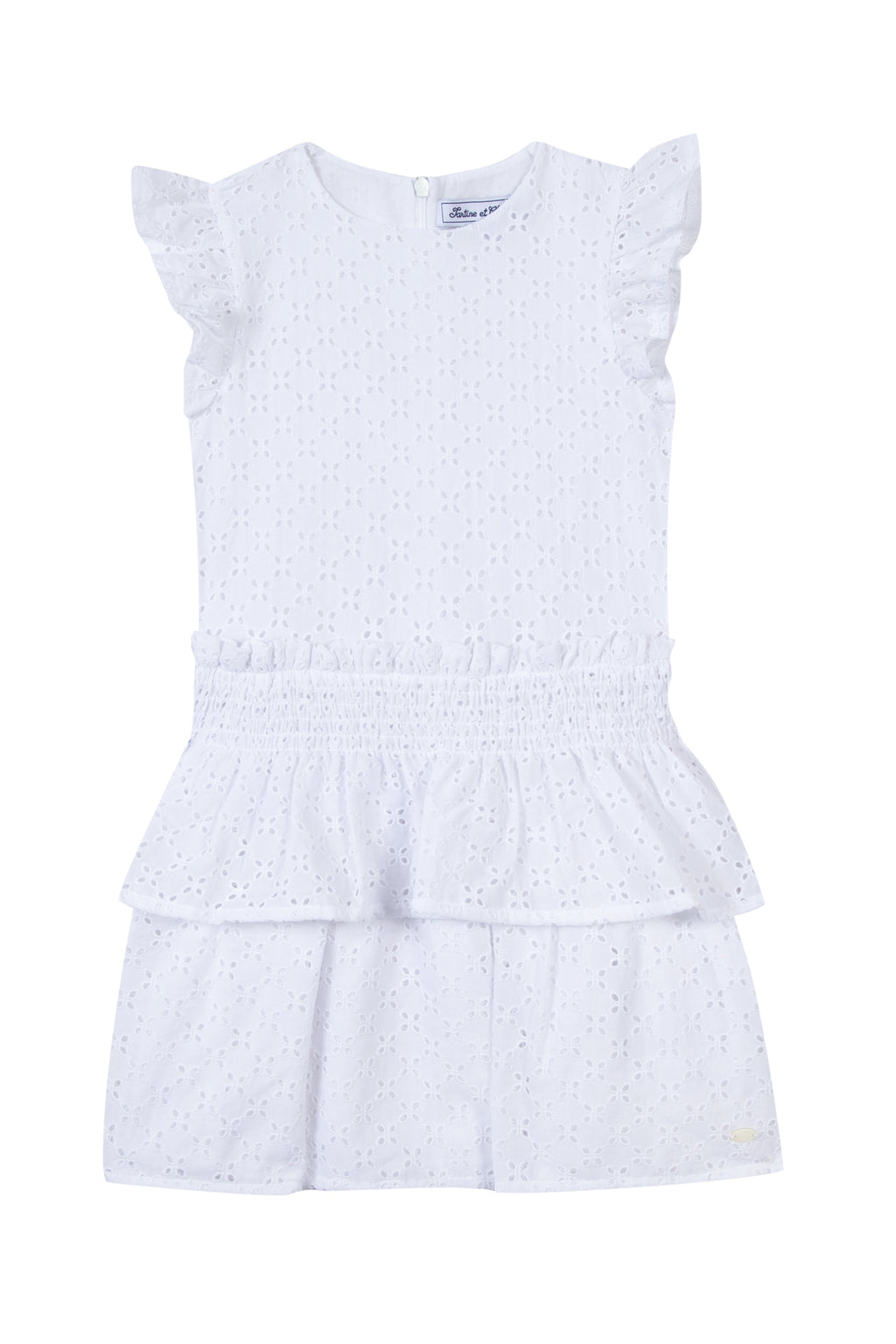 Dress - White cotton