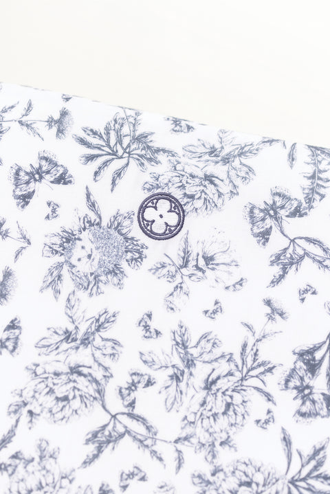 Tour de lit Toile de Jouy - Abbaye des Vaux de Cernay x Tartine et Chocolat - Image principale