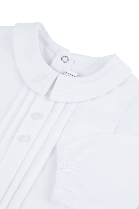 Body - Blanc effet chemise - Image principale