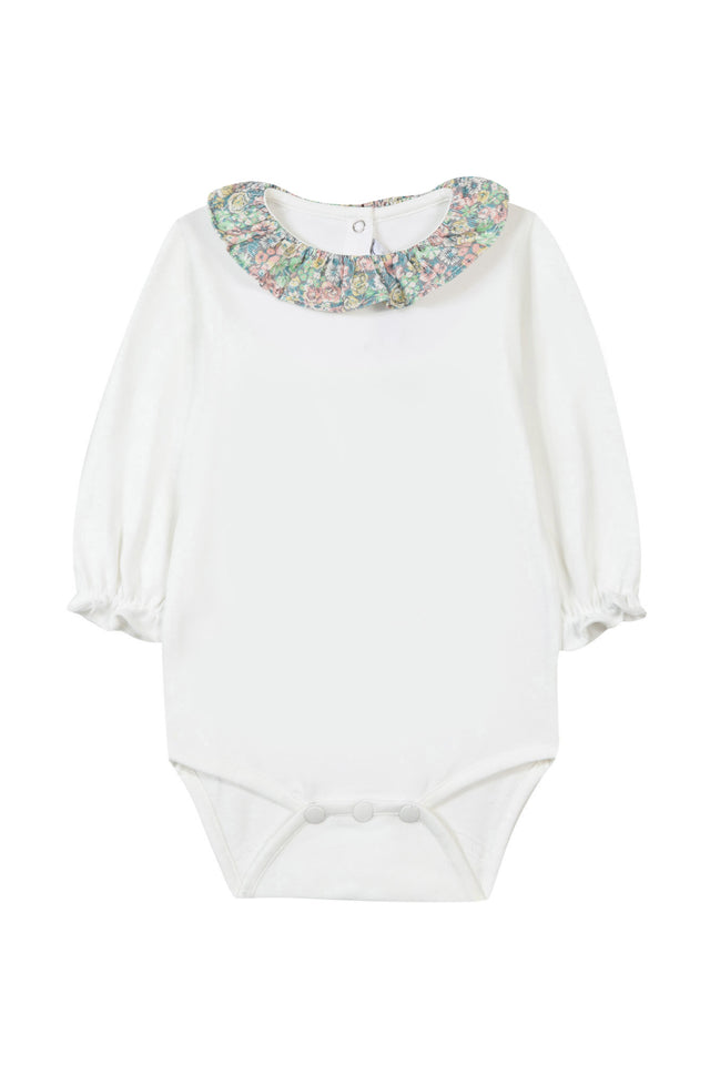 Body - Colletto Volante tessuto Liberty - Image principale