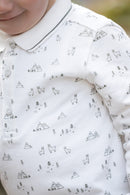 Polo - Ecru Gedruktavonturier