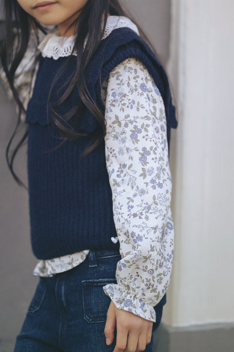 Tunic - Ecru Print flowery - Image principale