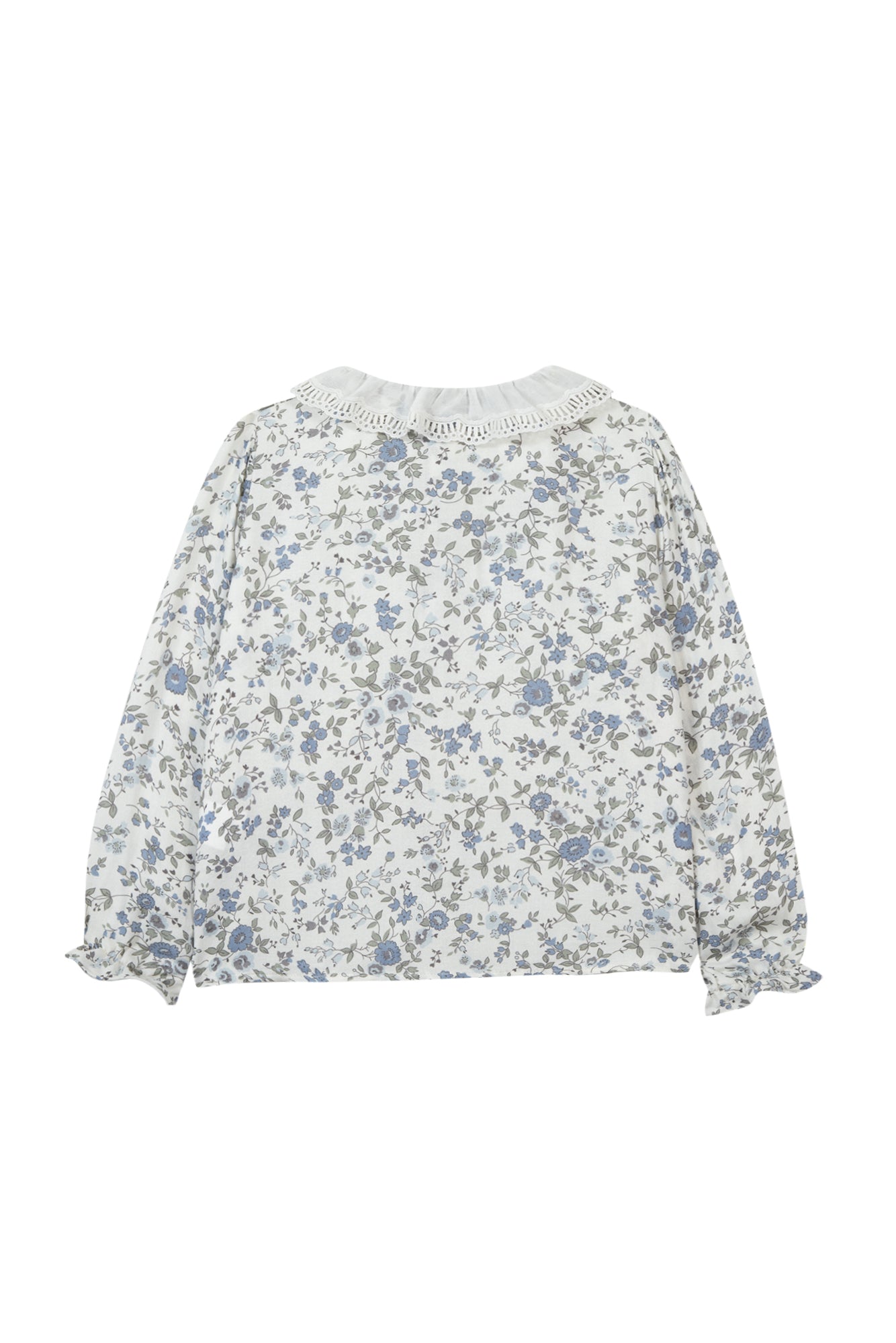 Tunika - Ecru Druckblumig