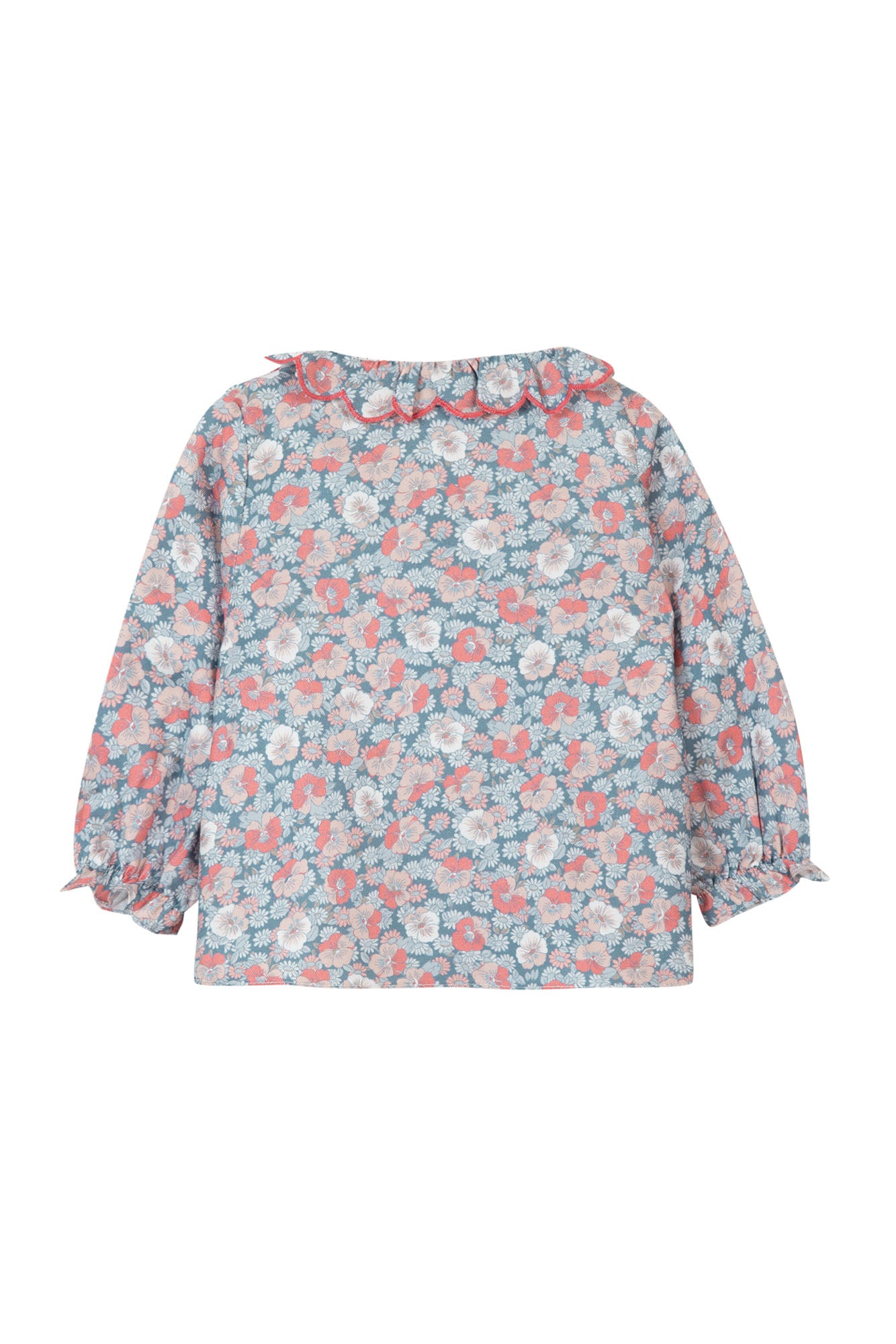 Blouse - Roze Gedruktbloemrijk
