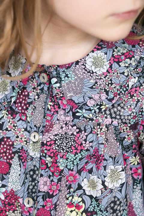 Blouse - Tissu liberty grenadine - Image principale