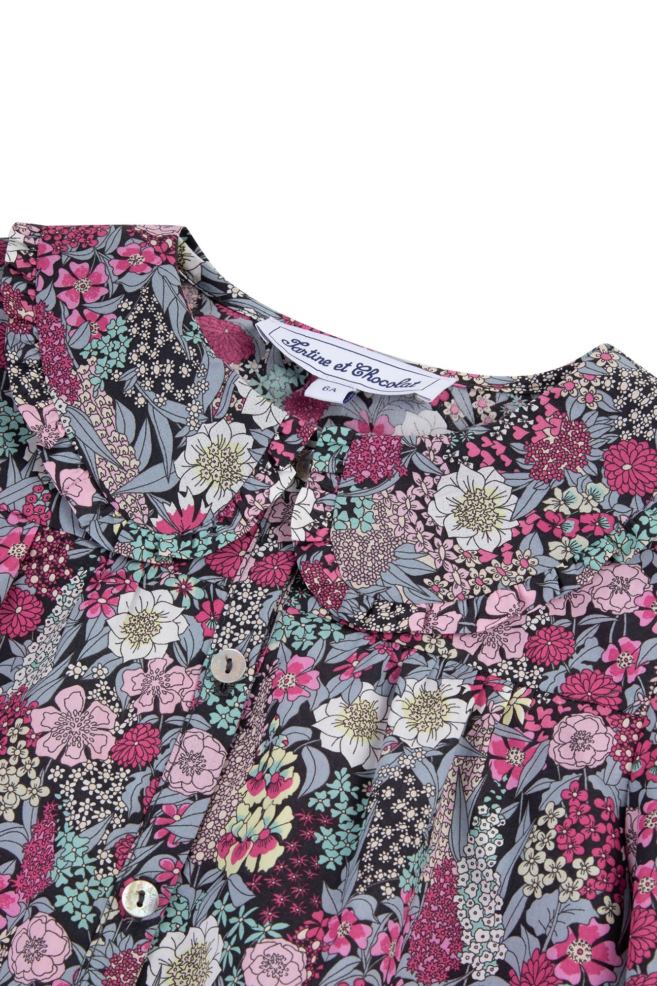 Bluse - Stoff Liberty Grenadine