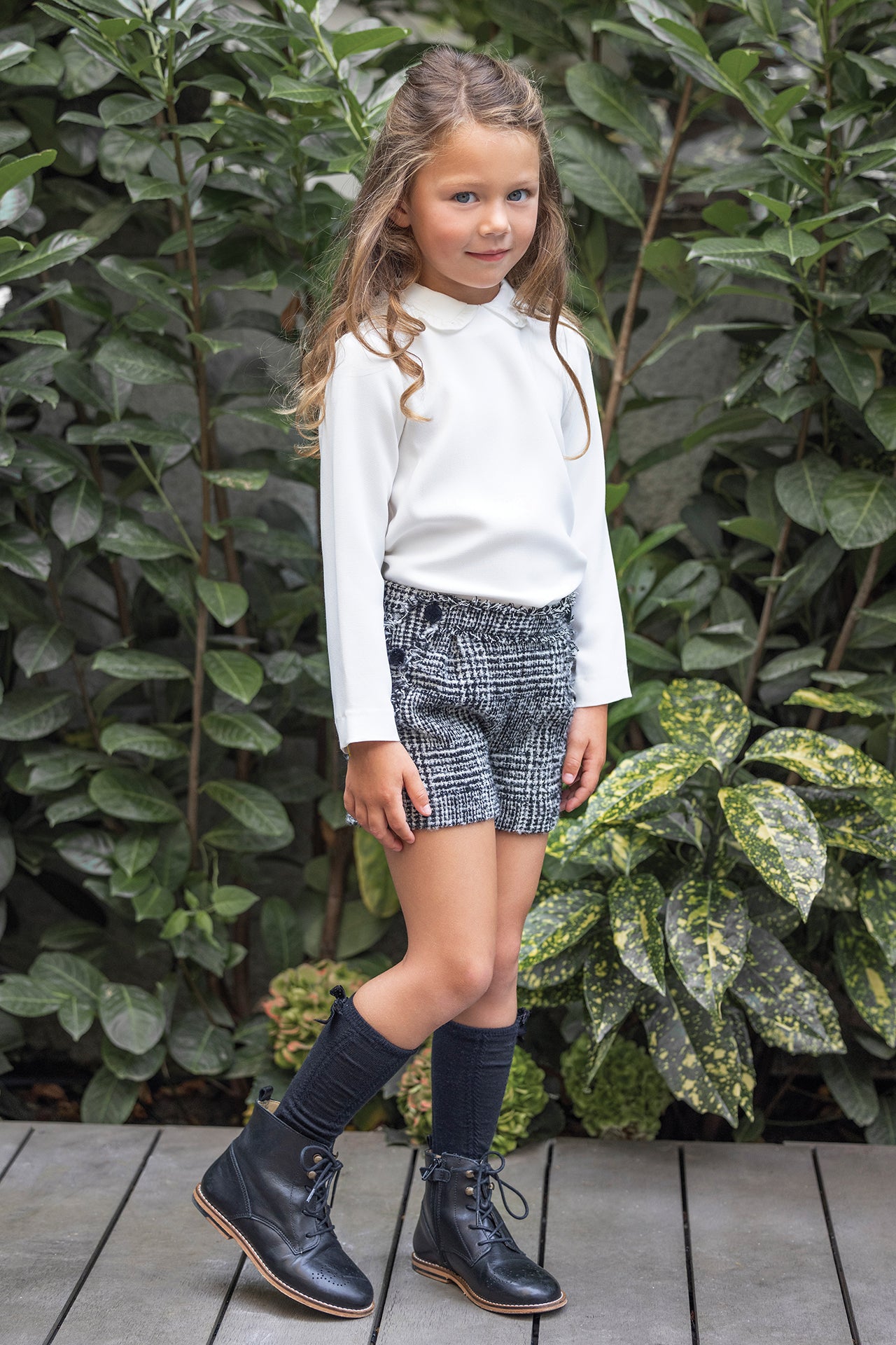 Short - Gris prince de Galles