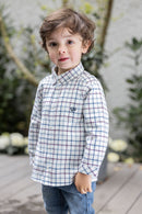 Shirt - Burgundy check