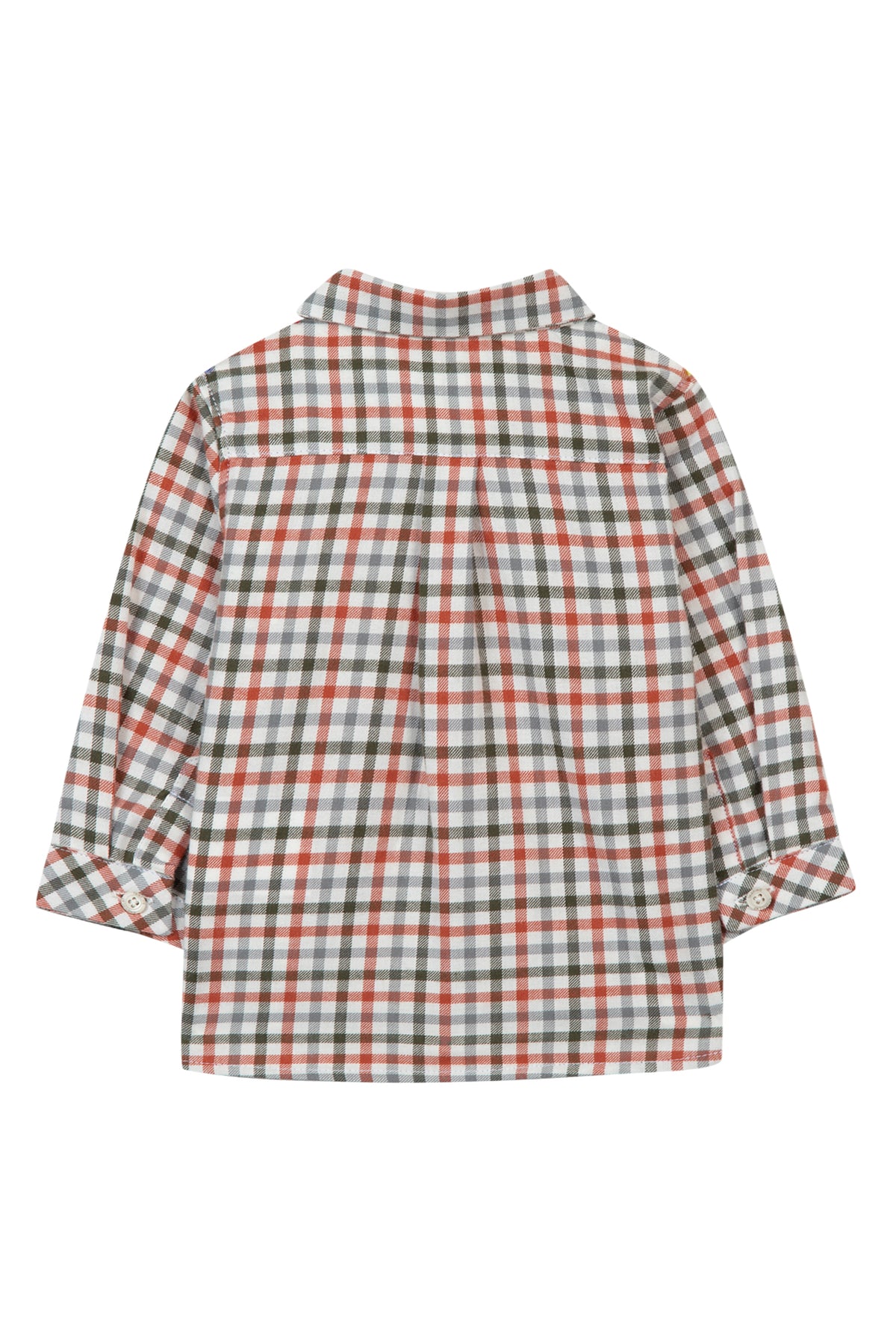 Camicia - Kaki a scacchi