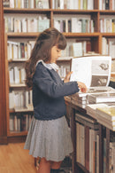 Falda - Azul marino Vichy