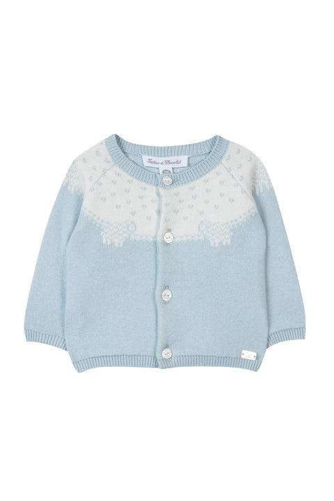 Cardigan - Blue Illustration sheep - Image principale