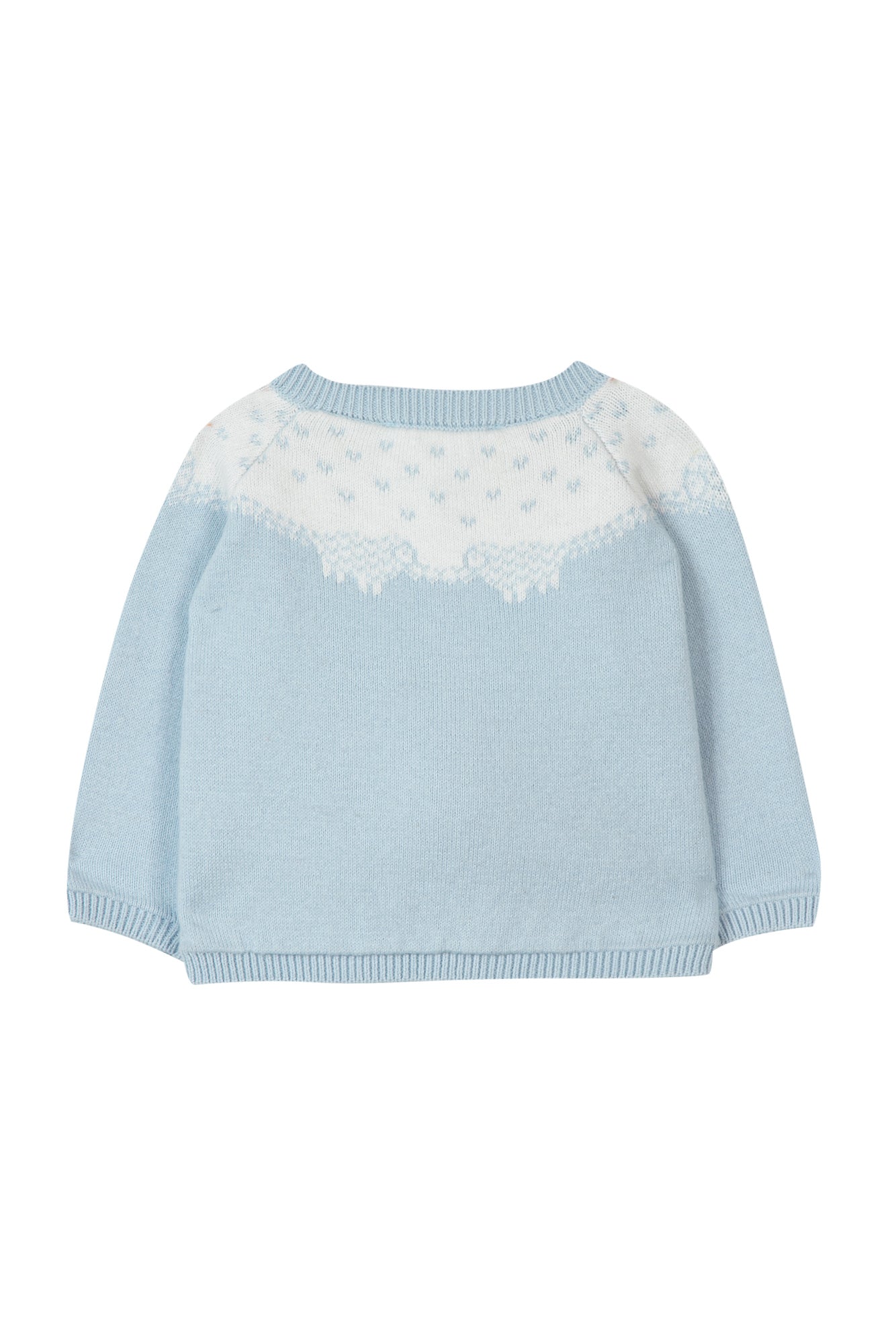 Vest - Blauw Tekening schaap