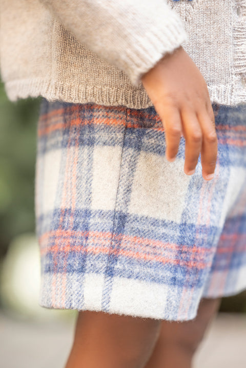 Short - Beige Prince of Wales - Image principale