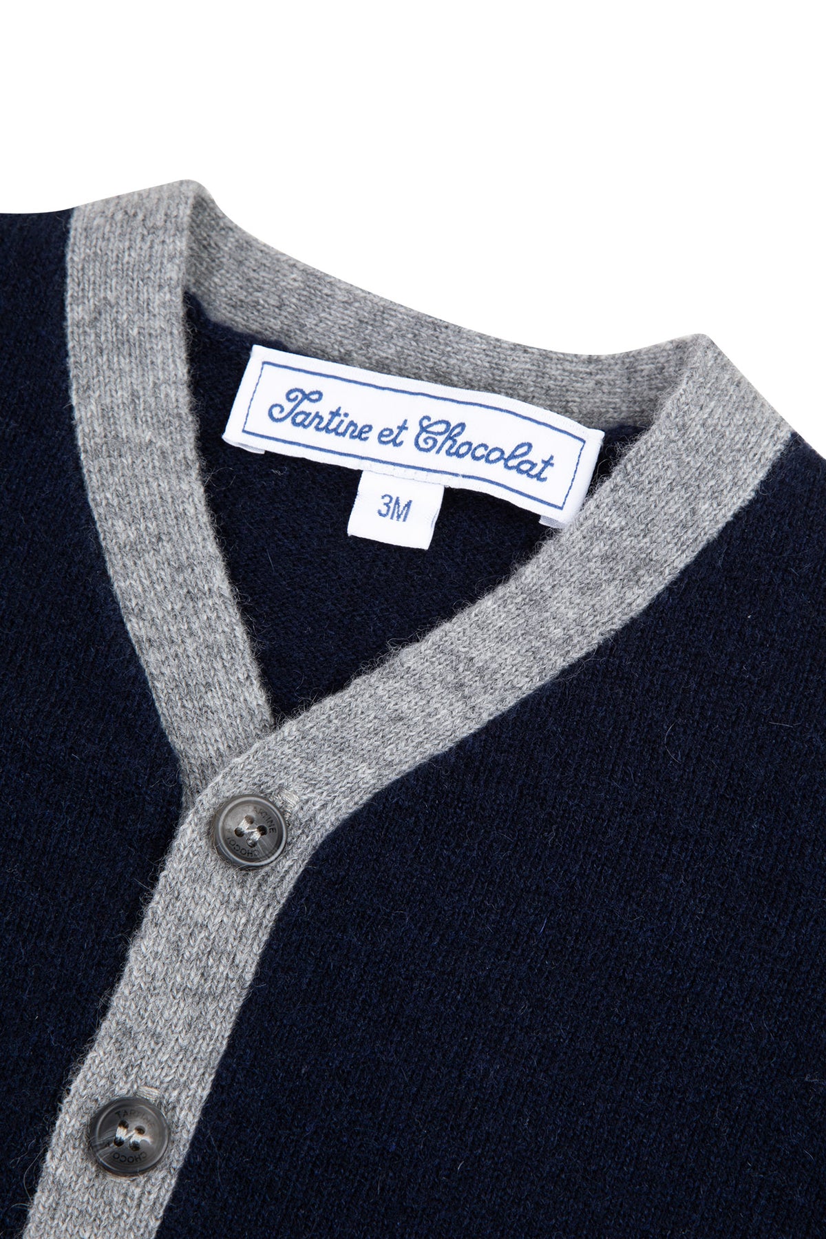 Hesje - Navy 100% kasjmier