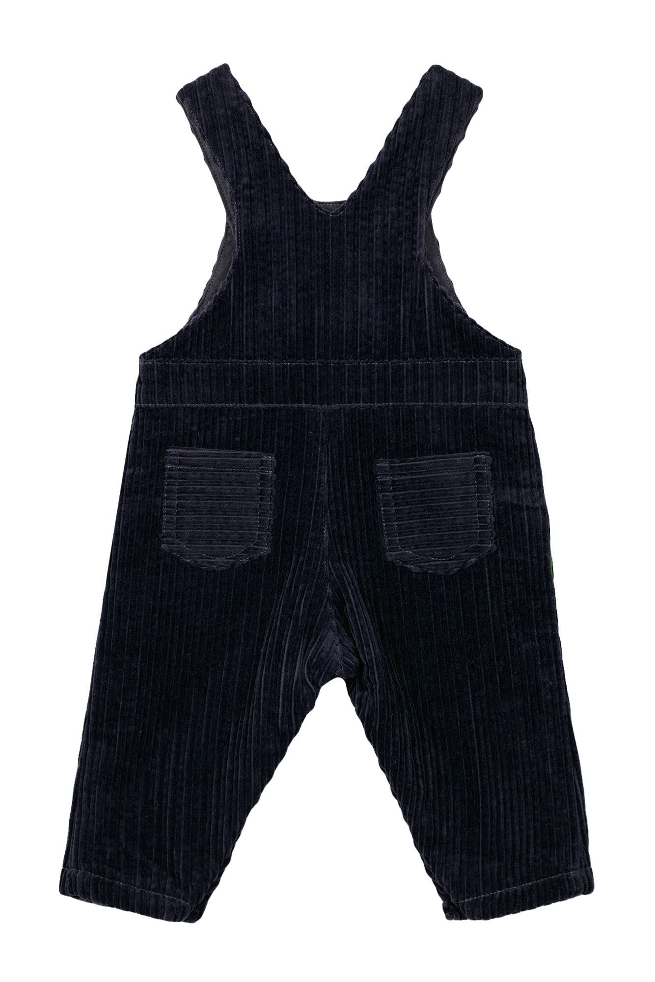 Salopette - Velours côtelé marine