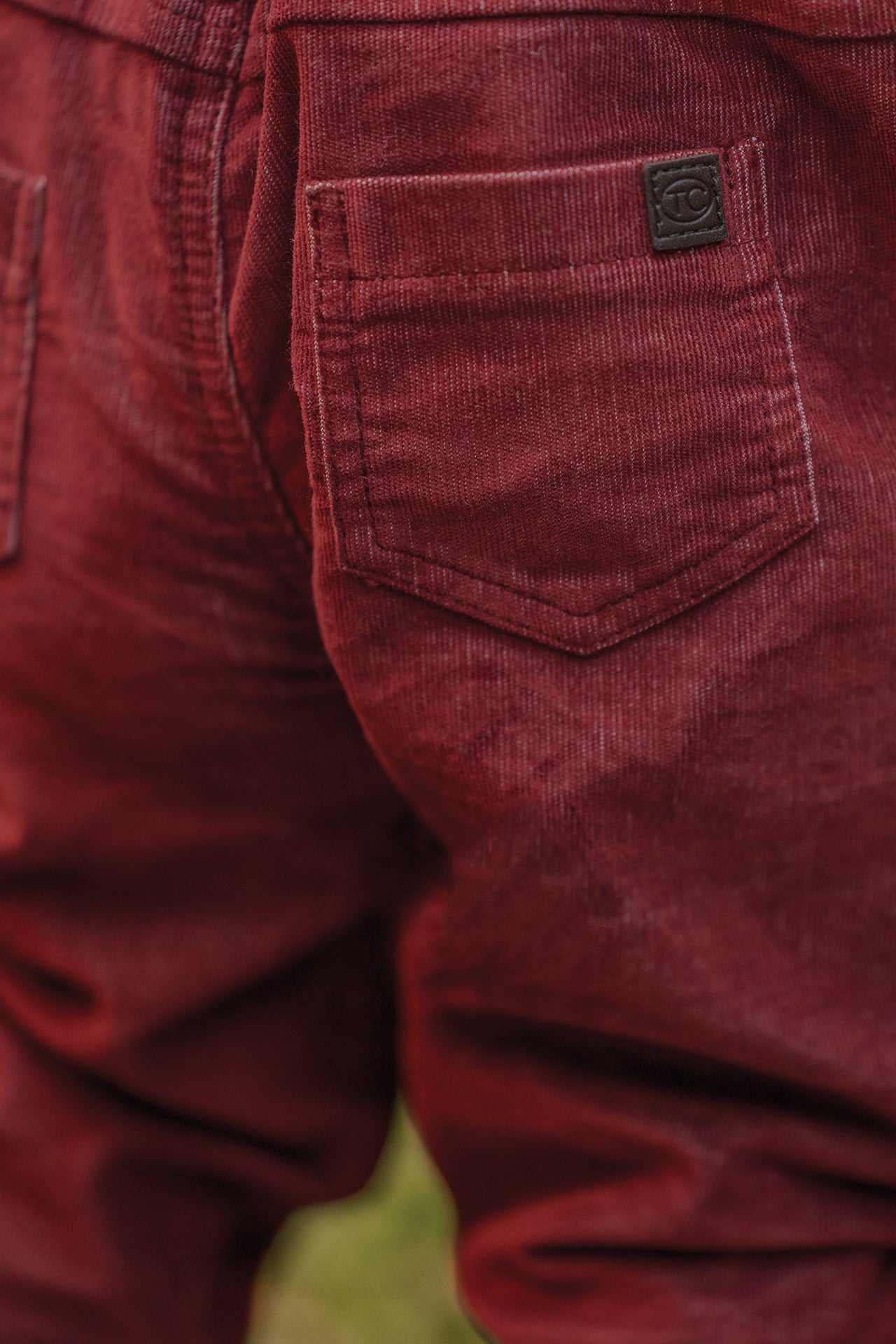 Pantalon - Burdeos Pana