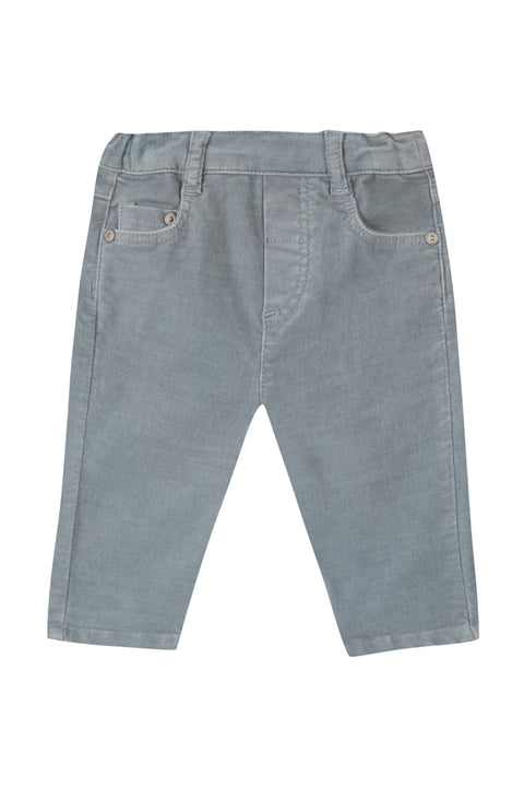 Pantalon - Bleu nuage côtelé - Image principale