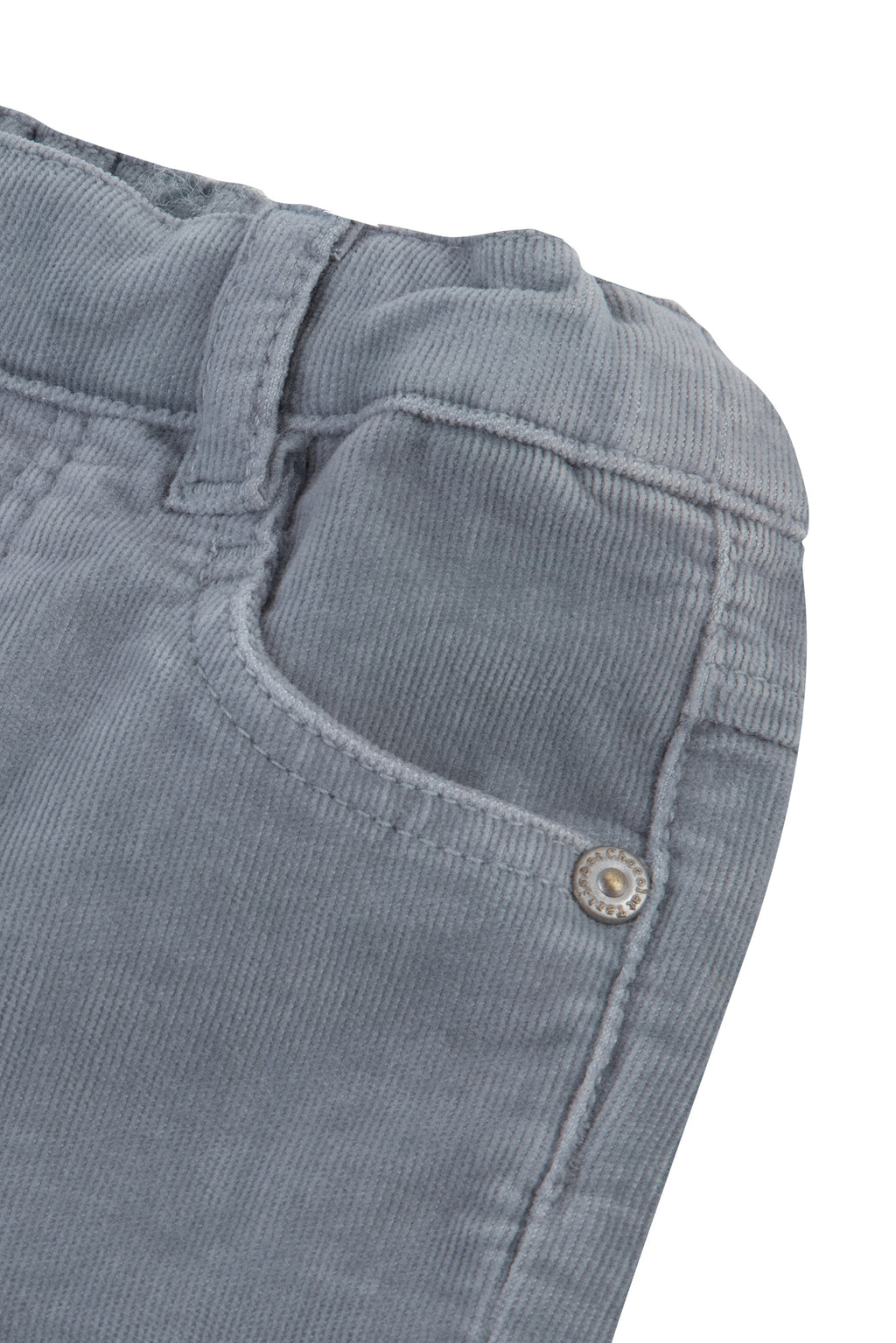 Trousers - Blue cloud Ribbed