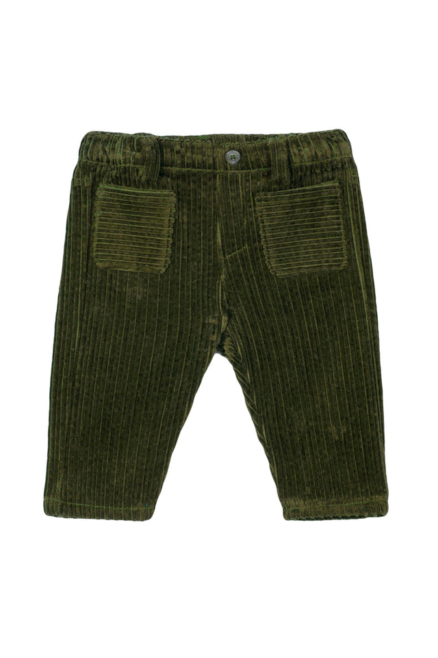 Pantalon - Kaki velours côtelé - Image principale