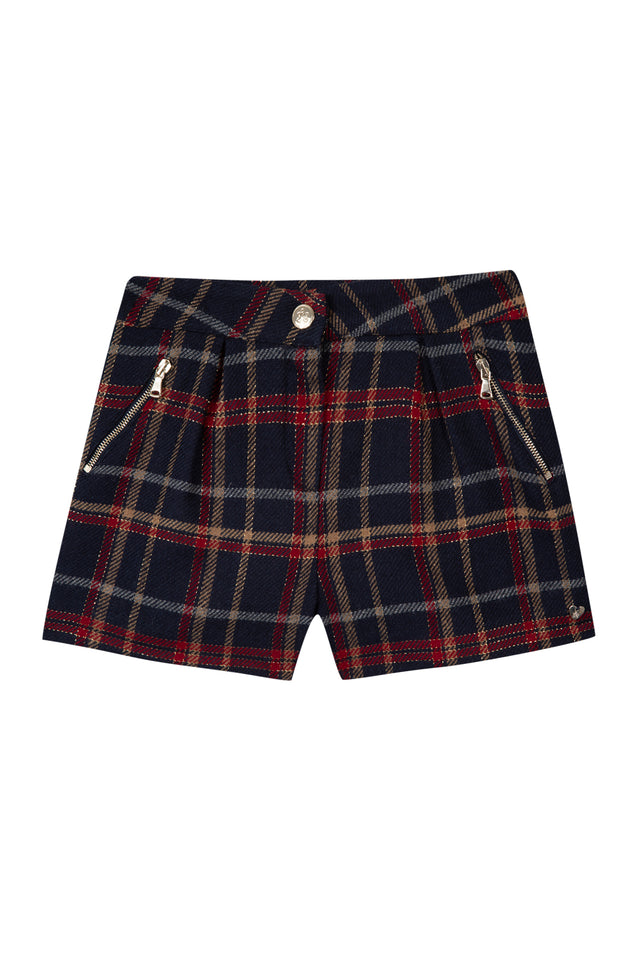 Short - Prince de Galles marine - Image principale