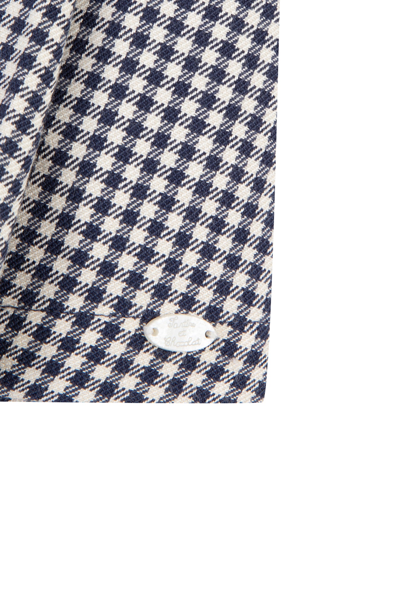 Falda - Azul marino Vichy