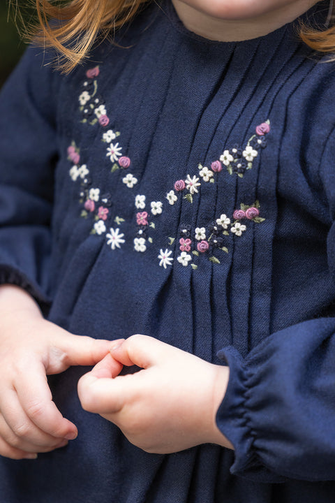 Robe - Marine brodée - Image principale