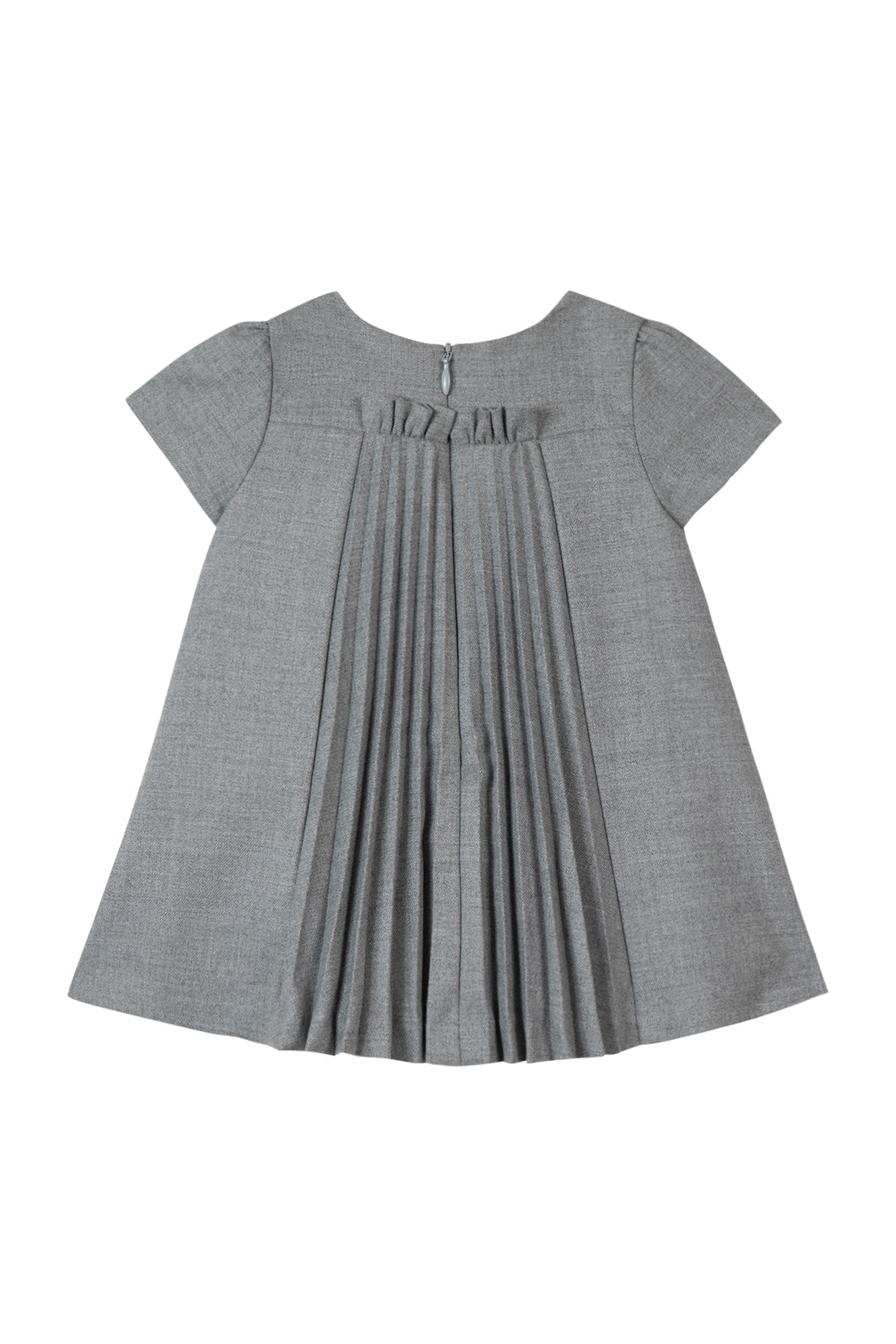 Jurk - Grijs geplooid