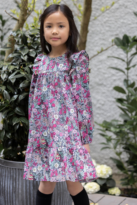 Robe - Tissu liberty grenadine - Image principale