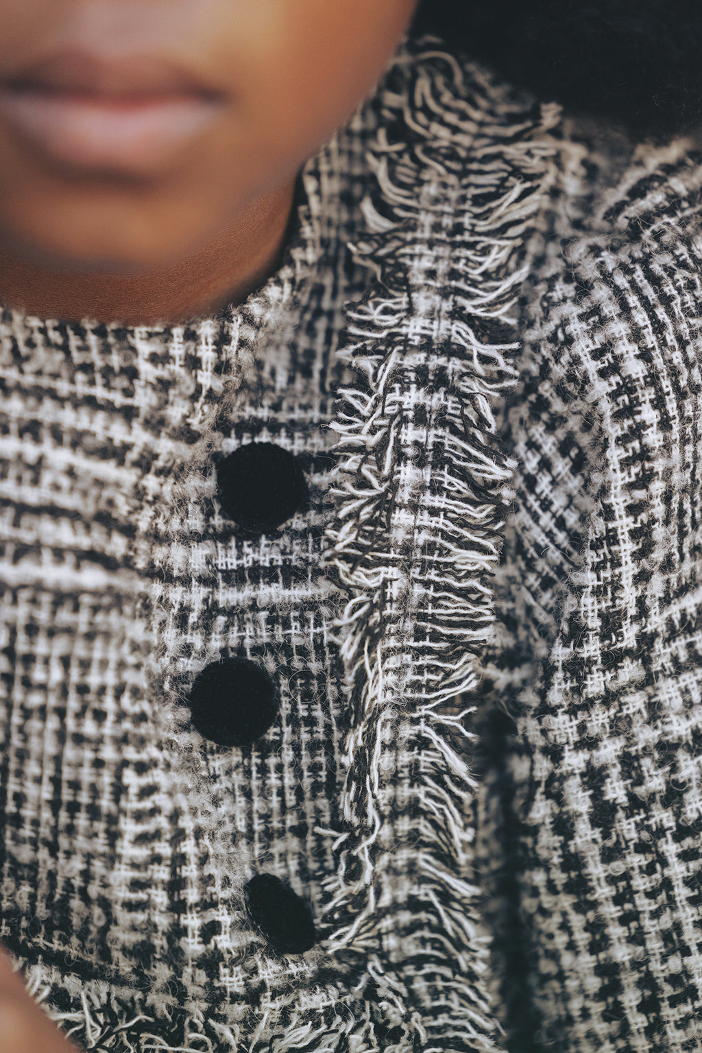 Dress - Grey tweed