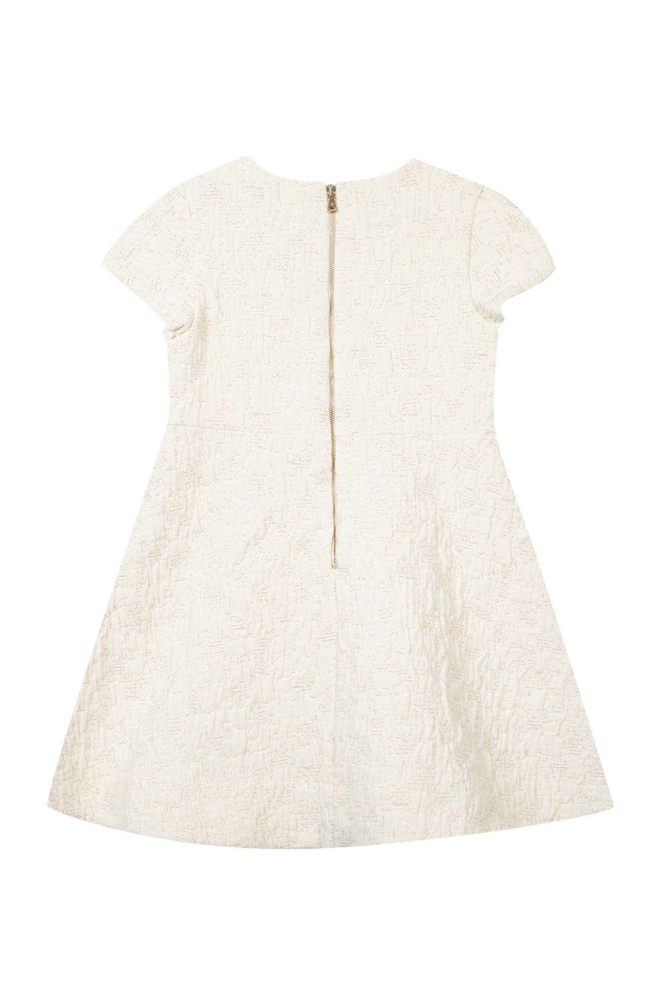 Jurk - Ecru Taft schitteren