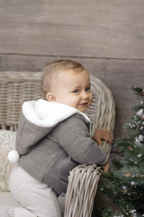 Cappotto - Grigio erica foderata - Image principale