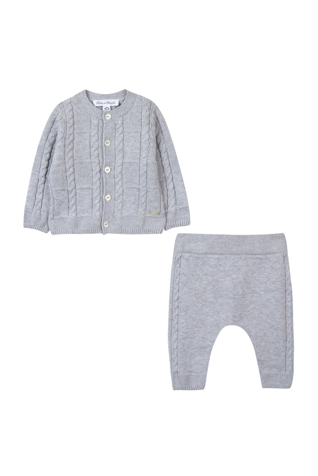 Outfit - Grey Knitwear Cablee