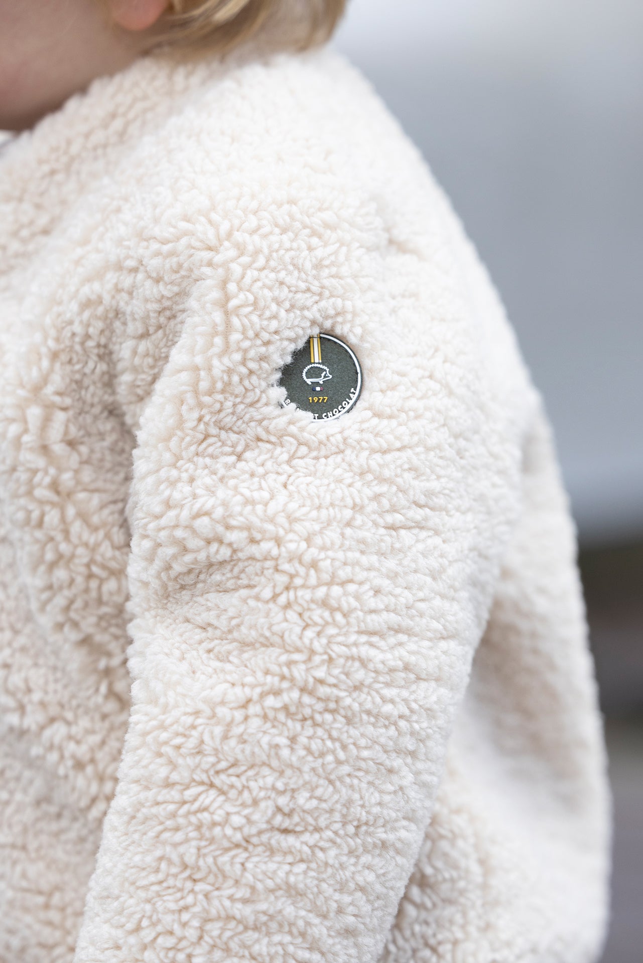 Jas - Beige Nep bont