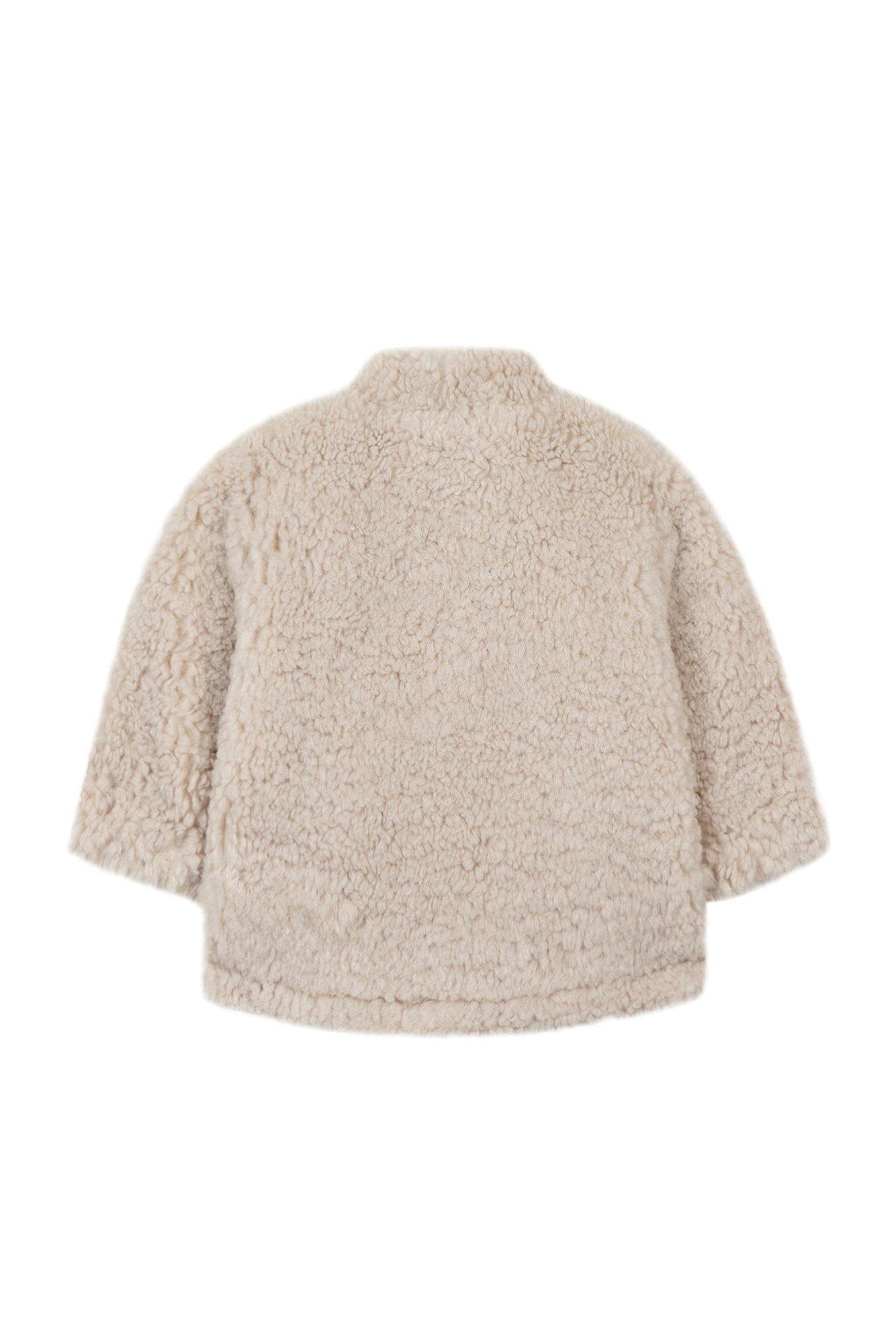 Jas - Beige Nep bont