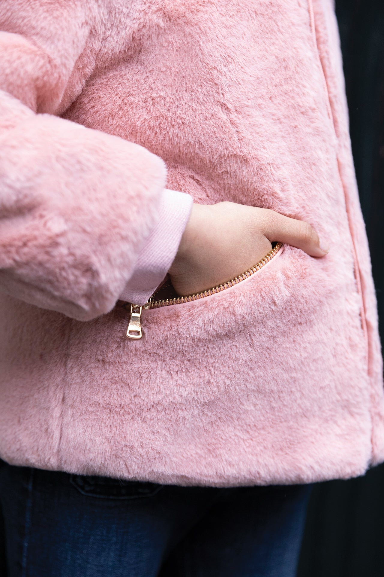 Pluma - Reversible viejo Rosa