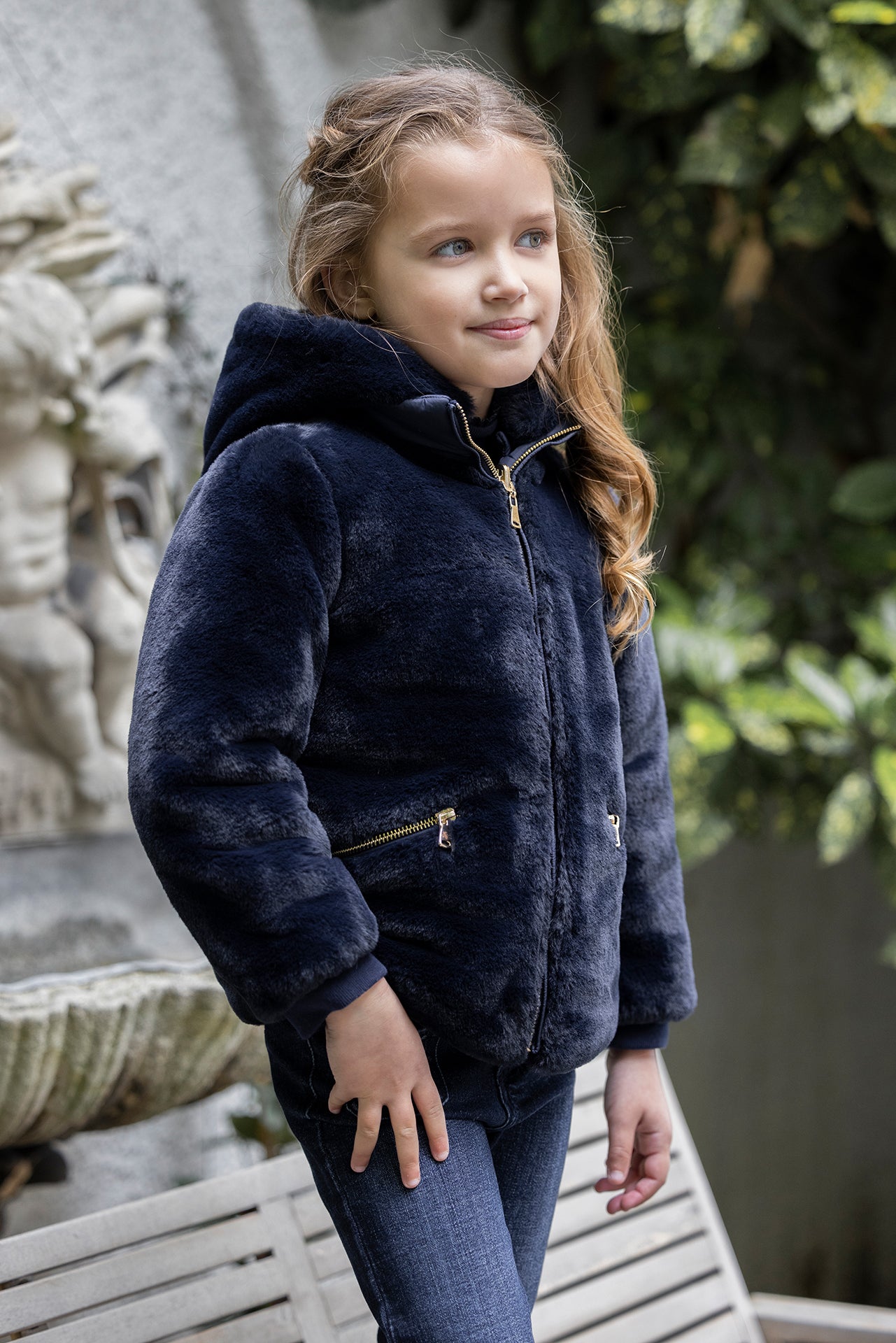 Piumino - Reversibile Blu navy