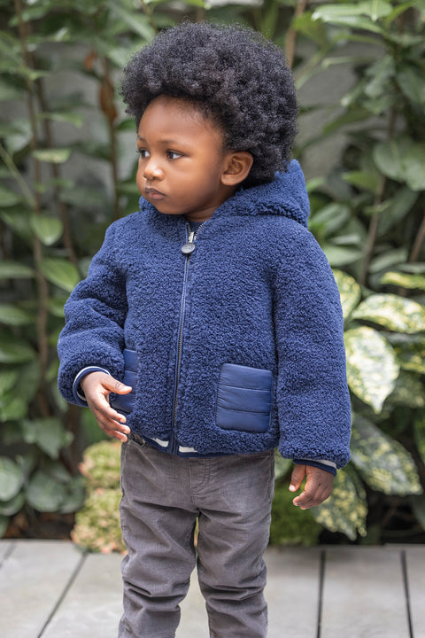 Piumino - Reversibile Blu navy - Image principale