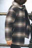 Jas - Ruiten antraciet Wol