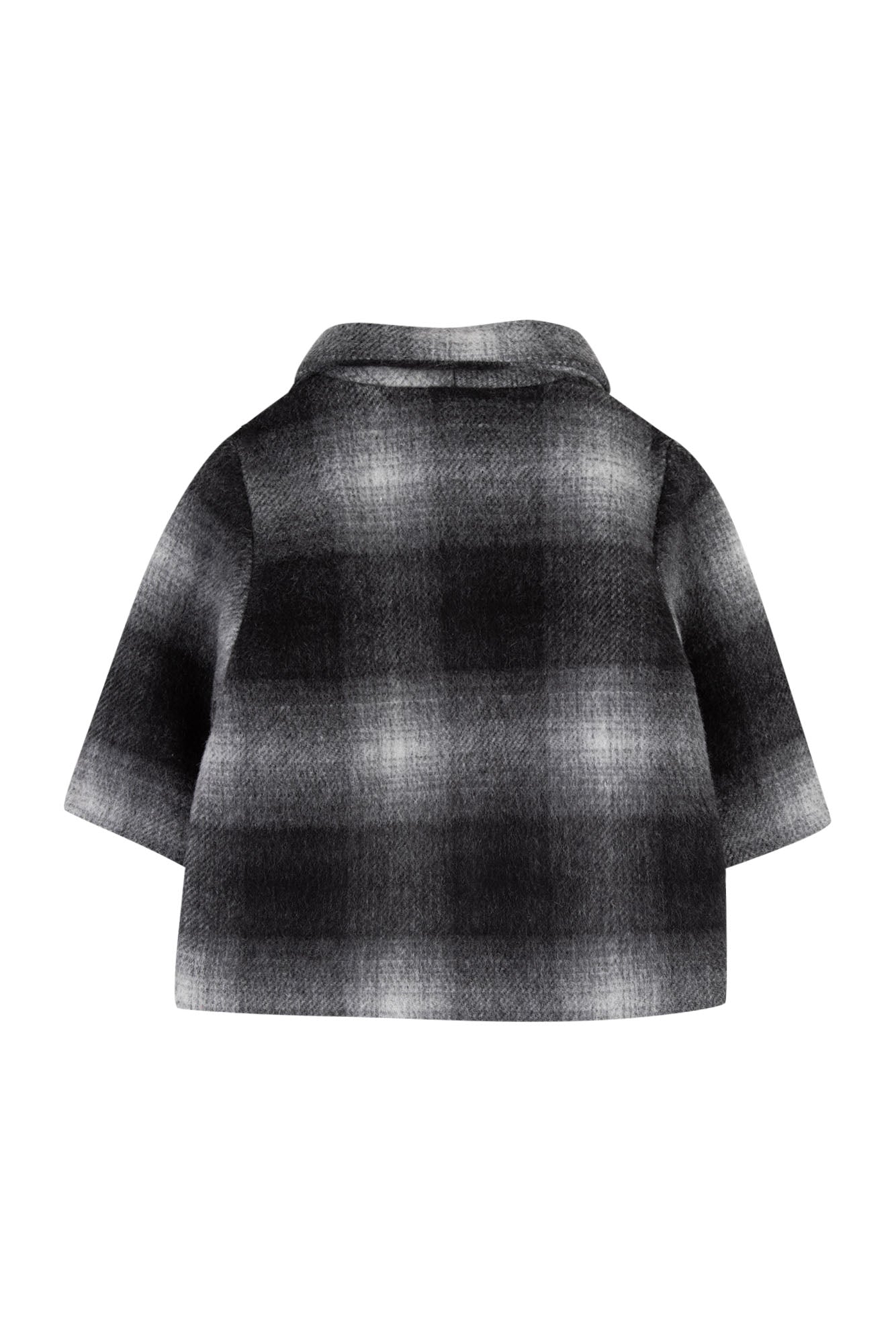 Jas - Grijs Wol Ruiten