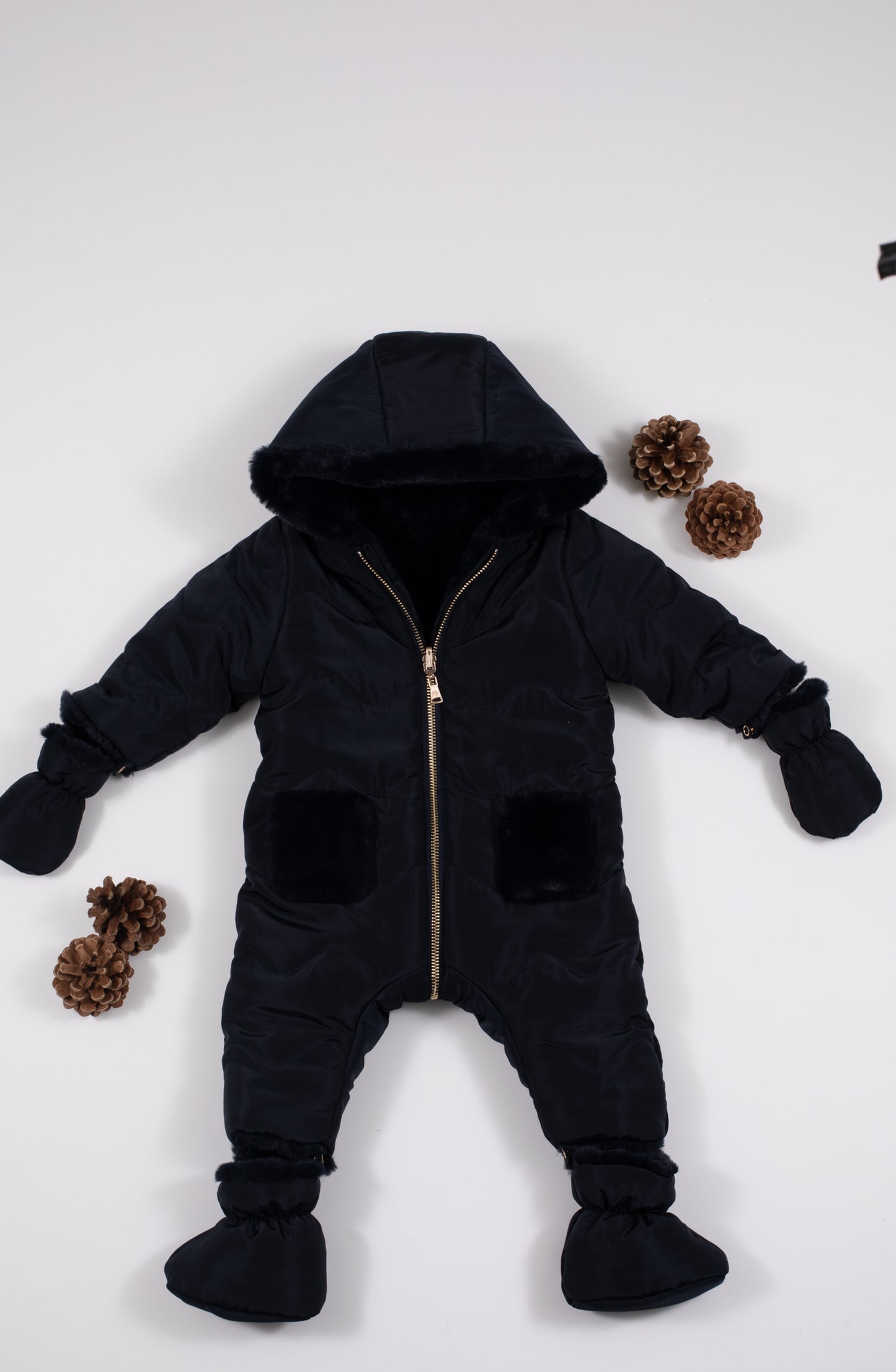 Onesie - Omkeerbaar Navy