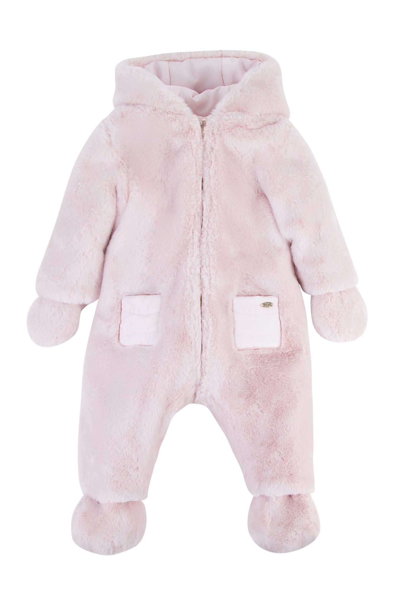 Onesie - Omkeerbaar Lichtroze